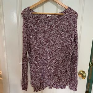 garage | oversized knit sweater